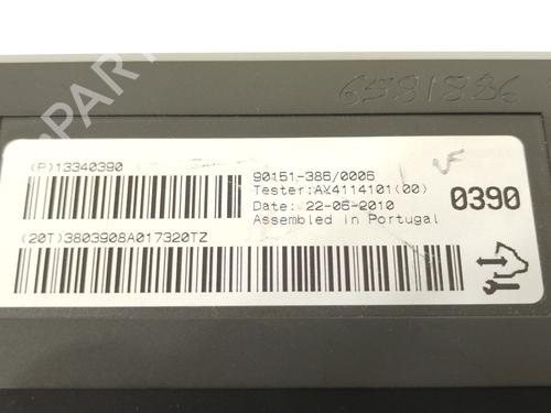 Electronic module OPEL ASTRA J (P10)  | BP29508867M83 
