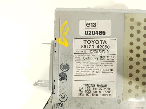 Sistema audio TOYOTA RAV 4 II (_A2_) 1.8 (ZCA25_, ZCA26_, ZCA25W, ZCA26W) | BP29750426E6