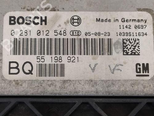 Engine control unit (ECU) OPEL ASTRA H GTC (A04) | BP8819856M57 - Image 4