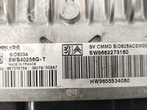 Engine control unit (ECU) CITROËN C5 II (RC_) 2.0 HDi (RCRHRH) | BP29021991M57  - Image 5