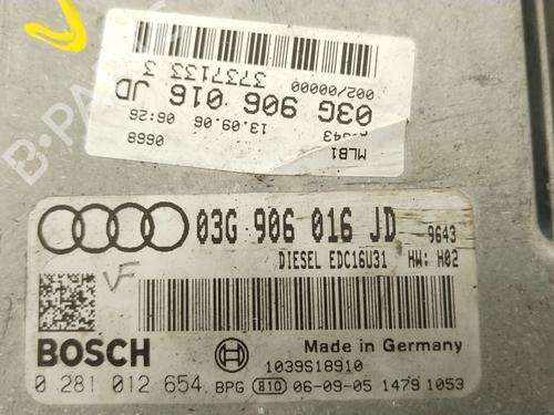 Engine control unit (ECU) AUDI A4 B7 Avant (8ED) 2.0 TDI 16V | BP29118662M57 - Image 6