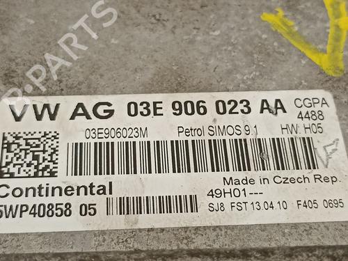 Engine control unit (ECU) SEAT IBIZA IV (6J5, 6P1)  | BP8360122M57 