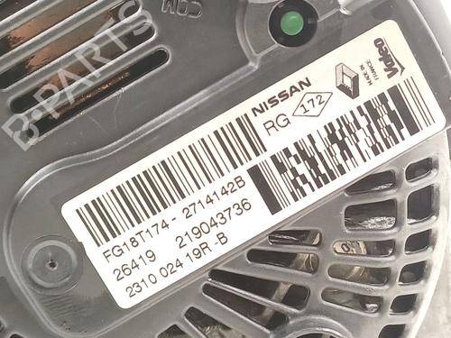 Alternator NISSAN QASHQAI II SUV (J11, J11_)  | BP16809333M7 