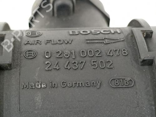 Mass air flow sensor OPEL ZAFIRA A MPV (T98)  | BP2844093M95 