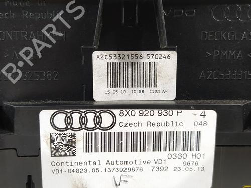 Instrument cluster AUDI A1 (8X1, 8XK)  | BP4915014C47 