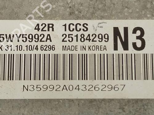 Engine control unit (ECU) CHEVROLET AVEO / KALOS Hatchback (T250, T255) 1.2 | BP33434634M57 - Image 4