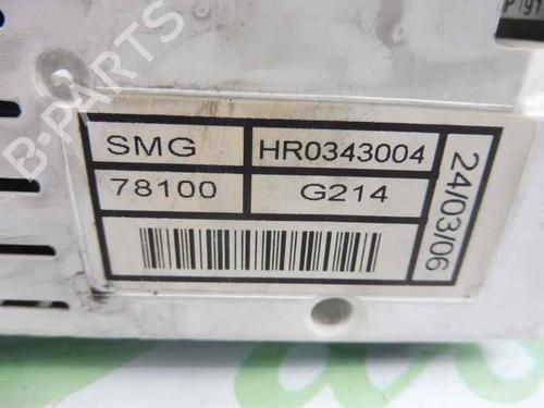 Instrument cluster HONDA CIVIC VIII Hatchback (FN, FK) 2.2 CTDi (FK3) | BP1851704C47 