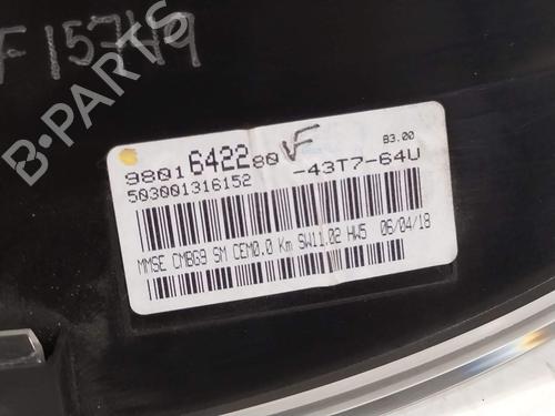 Instrument cluster CITROËN BERLINGO Platform/Chassis (B9) 1.6 BlueHDi 100 | BP31252734C47 - Image 7