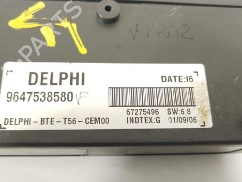 Electronic module PEUGEOT 307 CC (3B) 2.0 HDi 135 | BP37197528M83 - Image 4