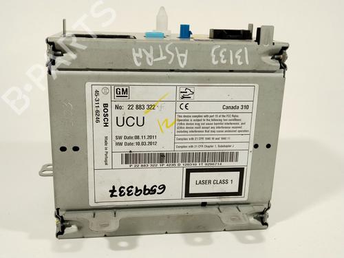 Electronic module OPEL ASTRA J Sports Tourer (P10)  | BP29970472M83