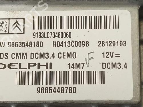 Engine control unit (ECU) CITROËN C5 III (RD_) 2.0 HDi (RDRHD8, RDRHDJ, RDRHR8, RDRHRJ) | BP34439231M57 - Image 4