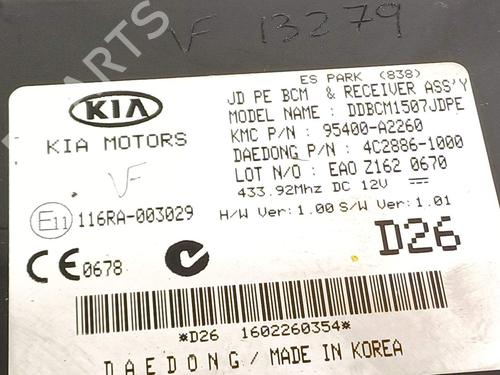 Electronic module KIA CEED (CD) 1.0 T-GDI | BP22276602M83 - Image 2