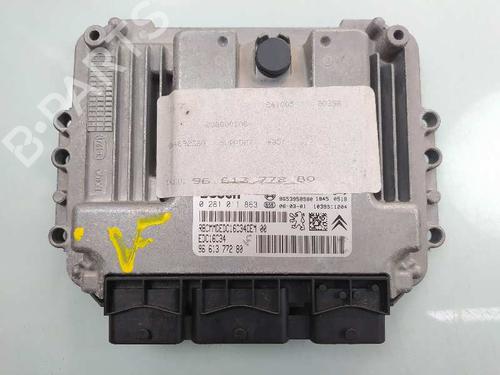 Engine control unit (ECU) CITROËN C4 I (LC_)  | BP6477411M57 