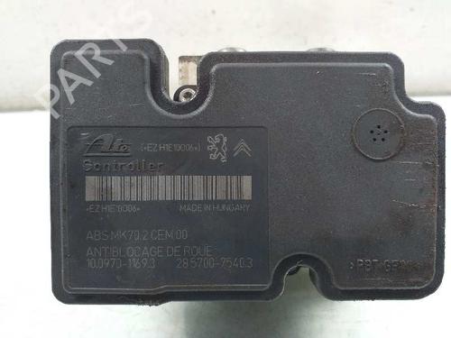ABS pump CITROËN C3 II (SC_) 1.4 HDi 70 (SC8HZC, SC8HR0, SC8HP4) | BP4819927M43 