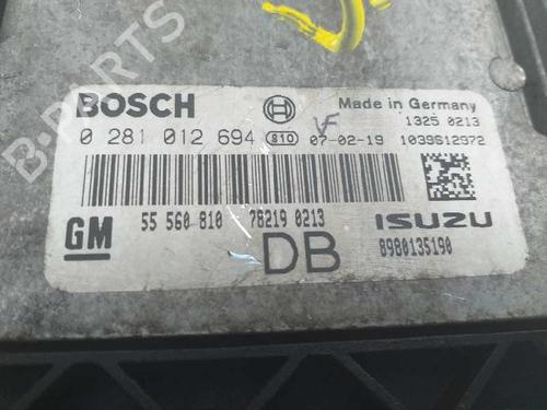 Engine control unit (ECU) OPEL ASTRA H GTC (A04)  | BP6037859M57 