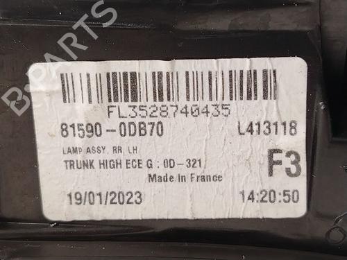 Left tailgate light TOYOTA YARIS (_P21_, _PA1_, _PH1_) 1.5 (MXPA11) | BP32685580C79  - Image 7