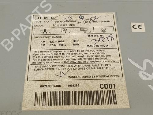 Radio HYUNDAI i20 II (GB, IB)  | BP14969106E6 