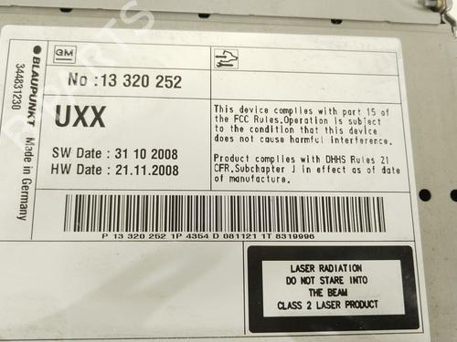 Electronic module OPEL INSIGNIA A (G09) 2.0 CDTI (68) | BP37030840M83 - Image 3