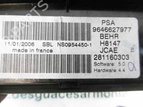 Commande Chauffage PEUGEOT 307 SW (3H)  | BP1846886I5