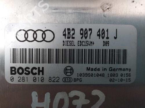 Engine control unit (ECU) AUDI A6 C5 (4B2) 2.5 TDI quattro | BP4833308M57 