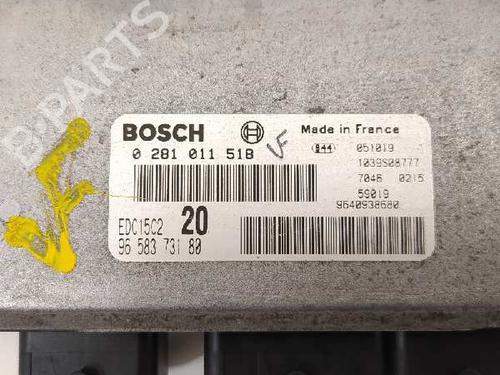 Engine control unit (ECU) CITROËN XSARA PICASSO (N68) 2.0 HDi | BP7552866M57 