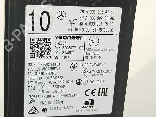 Electronic sensor MERCEDES-BENZ A-CLASS (W177) AMG A 45 S 4-Matic+ (177.054) | BP34604132M84 - Image 3