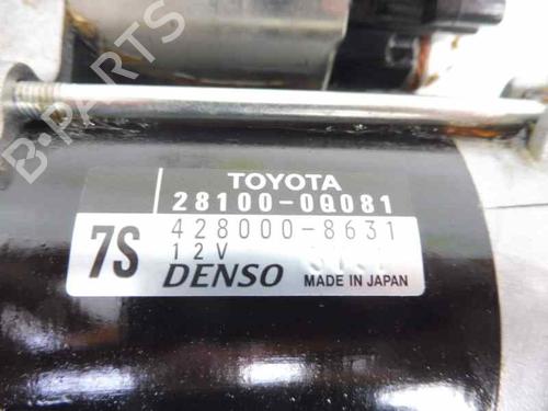 Starter TOYOTA YARIS (_P13_) 1.0 (KSP130_, KSP130) | BP2346112M8 