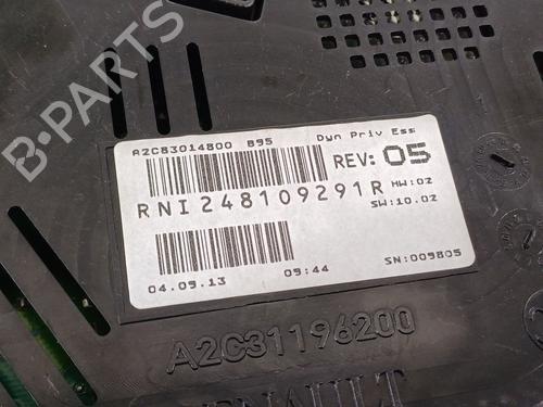 Instrument cluster RENAULT MEGANE III Hatchback (BZ0/1_, B3_)  | BP17770396C47 