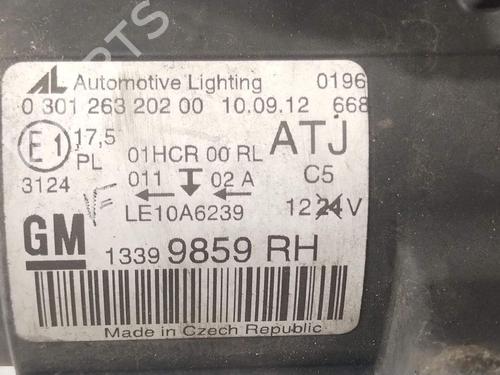 Right headlight OPEL ZAFIRA TOURER C (P12) 2.0 CDTi (75) | BP37173038C29 - Image 6
