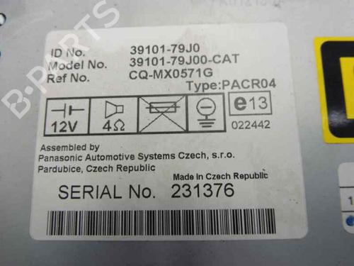 Radio SUZUKI SX4 (EY, GY)  | BP4605068E6 