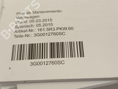 Other VW GOLF VII (5G1, BQ1, BE1, BE2) 1.4 GTE Hybrid | BP19118177O1 