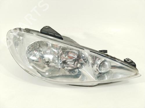 Used Right headlight PEUGEOT 206 Hatchback (2A/C) 2.0 HDI 90 (90 hp) 26579335