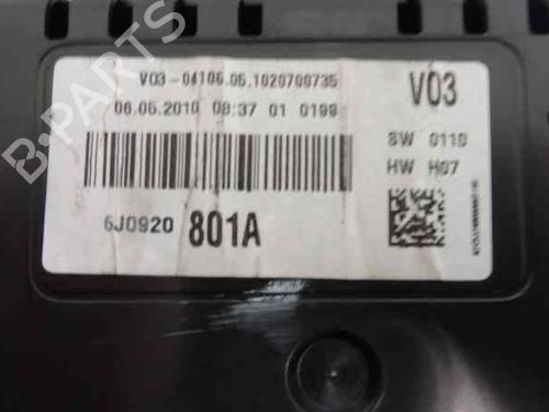 Instrument cluster SEAT IBIZA IV (6J5, 6P1)  | BP1847758C47 
