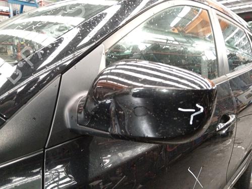 Ryggespeil venstre HYUNDAI ix35 (LM, EL, ELH) 1.7 CRDi (116 hp) 31630211