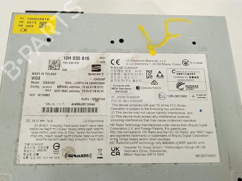 Radio CUPRA TAVASCAN (KR1) | BP36989244E6 - Image 3