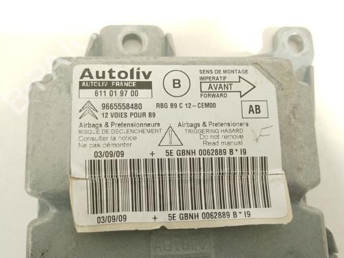 Airbag Kit CITROËN BERLINGO MULTISPACE (B9) 1.6 HDi 110 | BP37417389C86 - Image 5
