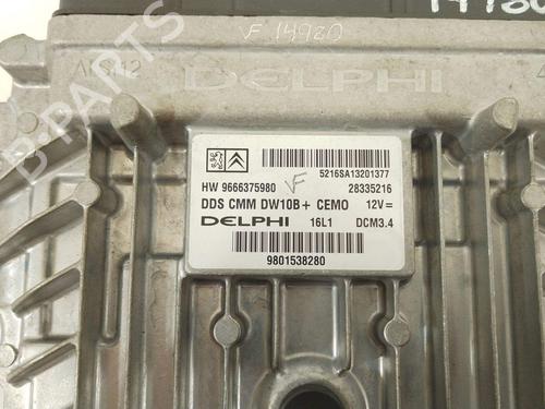 Engine control unit (ECU) CITROËN C5 III (RD_) 2.0 HDi 140 (RDRHF8, RDRHFA, RDRHA8, RDRHAJ) | BP28377477M57 - Image 4