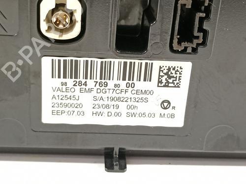 Display monitor PEUGEOT 208 II (UB_, UP_, UW_, UJ_)  | BP21266400C48 
