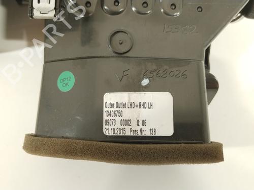 Air vent OPEL ASTRA K (B16) 1.6 CDTi (68) | BP29164302I21 