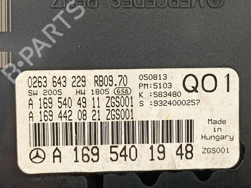 Instrument cluster MERCEDES-BENZ B-CLASS Sports Tourer (W245)  | BP16801730C47 