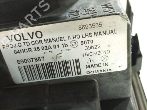 Left headlight VOLVO S60 I (384) 2.4 D | BP38873042C28 - Image 7