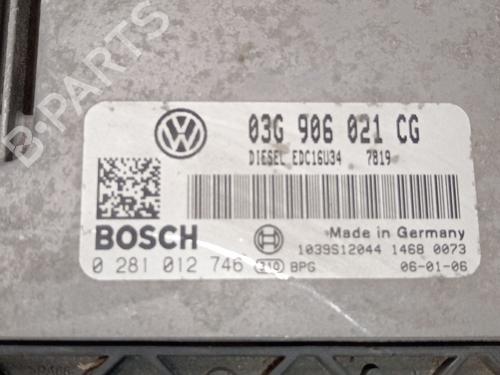 Engine control unit (ECU) VW CADDY III MPV (2KB, 2KJ, 2CB, 2CJ) 1.9 TDI | BP27892533M57 