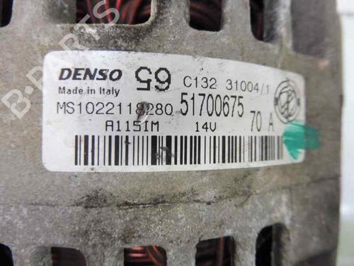 Alternator FIAT PUNTO (188_) 1.2 60 (188.030, .050, .130, .150, .230, .250) | BP1841428M7 