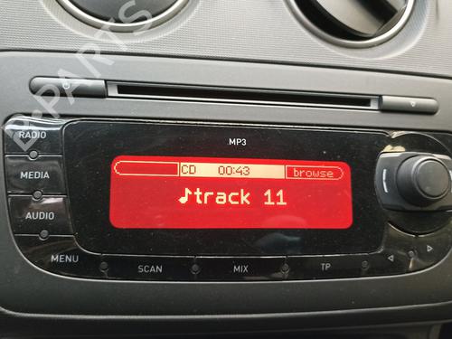 Radio SEAT IBIZA IV (6J5, 6P1) 1.9 TDI | BP10379931E6 