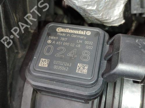 Mass air flow sensor MERCEDES-BENZ C-CLASS Coupe (C204) C 250 CDI (204.303) | BP36989382M95 - Image 2