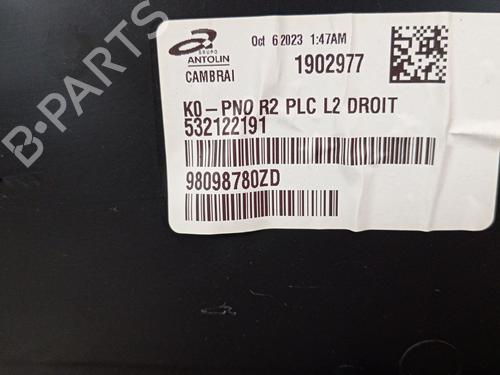 Rear right panel PEUGEOT TRAVELLER Bus (V_) 2.0 BlueHDi 145 | BP33208726C61 - Image 9