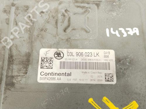 Engine control unit (ECU) SKODA FABIA II (542) 1.6 TDI | BP28024402M57 - Image 2