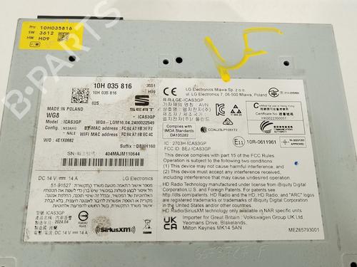 Radio CUPRA TAVASCAN (KR1) | BP36989244E6 - Image 3