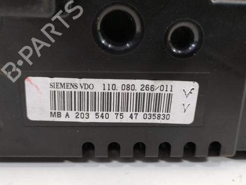 Instrument cluster MERCEDES-BENZ C-CLASS Coupe (CL203) C 220 CDI (203.708) | BP7066030C47 