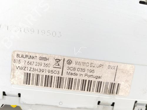 Radio VW GOLF VI (5K1)  | BP6216287E6 